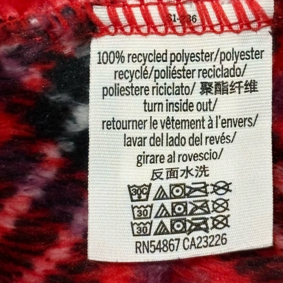 NWOT PINK Victoria’s Secret red plaid fluffy robe, Size XL/XXL - Picture 10 of 15